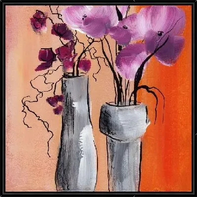 Картина Цветы в вазах (Flowers in vases)