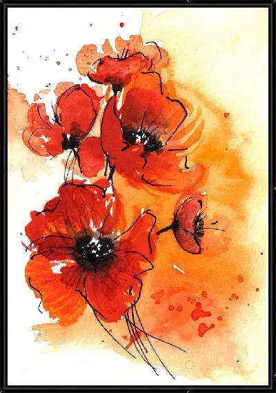 Картина Маки (Poppies) №27