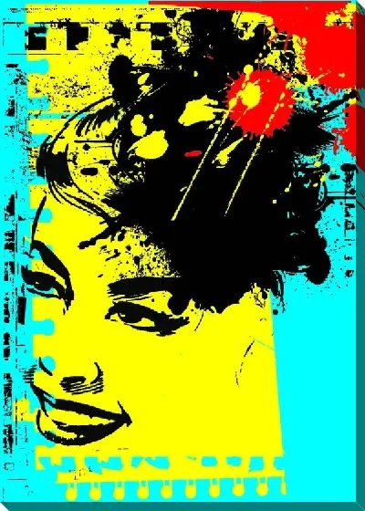 Картина маслом Женское лицо (Woman's face)