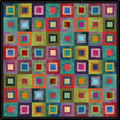 Картина Композиция из квадратов (The composition of the squares)