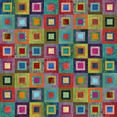 Плакат Композиция из квадратов (The composition of the squares)