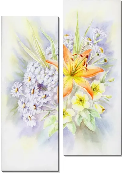 Модульная картина Лилия (Lily) №6