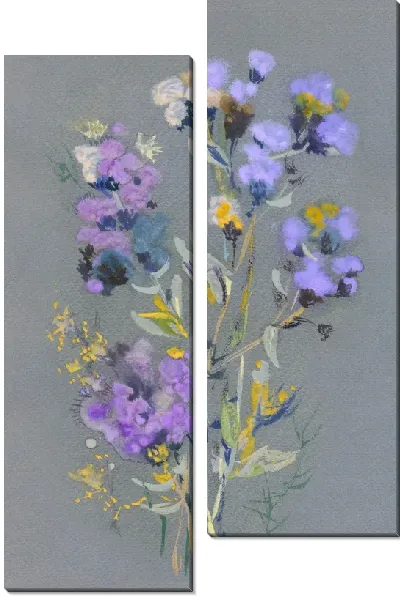 Модульная картина Полевые цветы (Wildflowers) №4