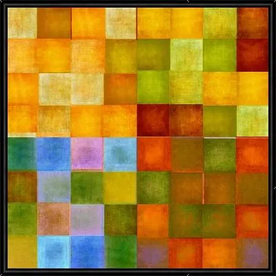 Картина Композиция из квадратов (The composition of the squares) №2