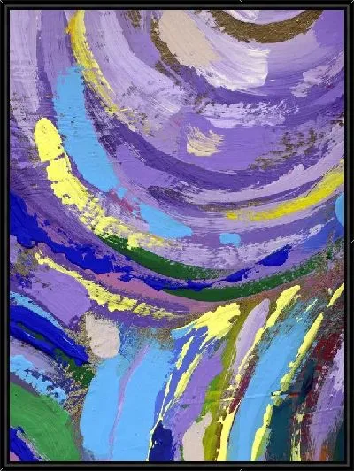 Картина Фиолетовая композиция (Purple composition)