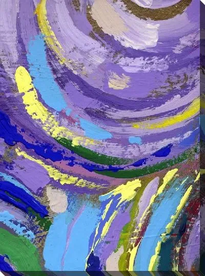 Картина маслом Фиолетовая композиция (Purple composition)