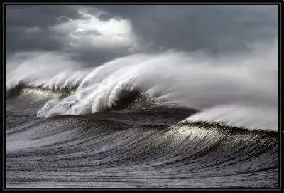 Картина Волны в океане (Waves in the Ocean)