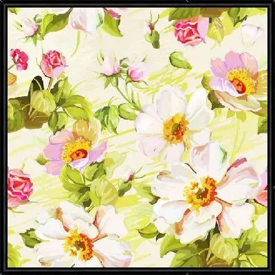 Картина Белые цветы (White flowers) №5