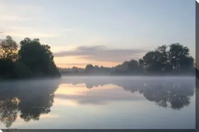 Постер Туман над озером (Fog over the lake)