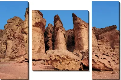 Модульная картина Скалы (Rocks) №6