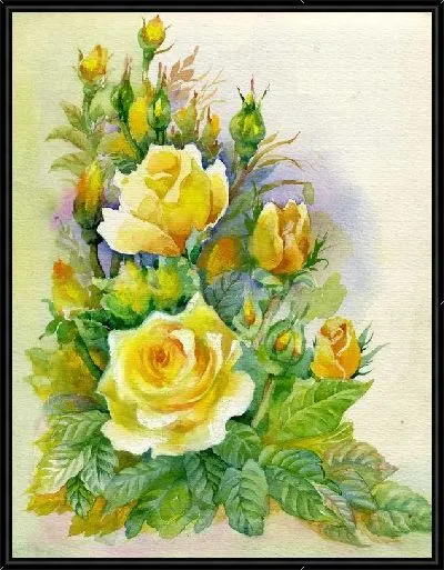 Картина Желтые розы (Yellow roses)