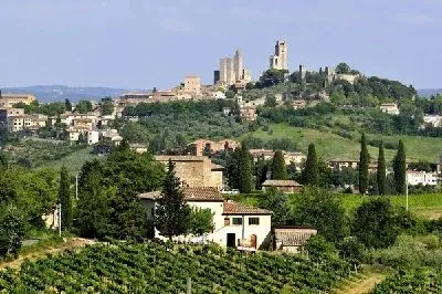 Плакат Старинный город в Европе (The ancient city in Europe)