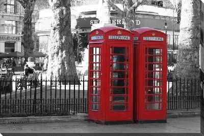 Телефонные будки в Лондоне (Telephone booth in London)