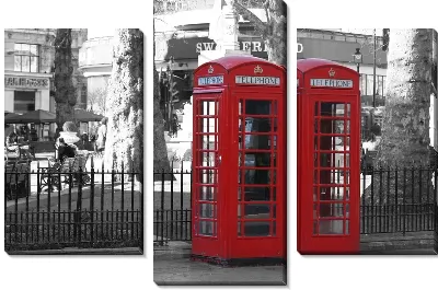 Телефонные будки в Лондоне (Telephone booth in London)