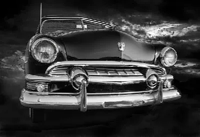 Плакат Ретро авто (Retro car) №6