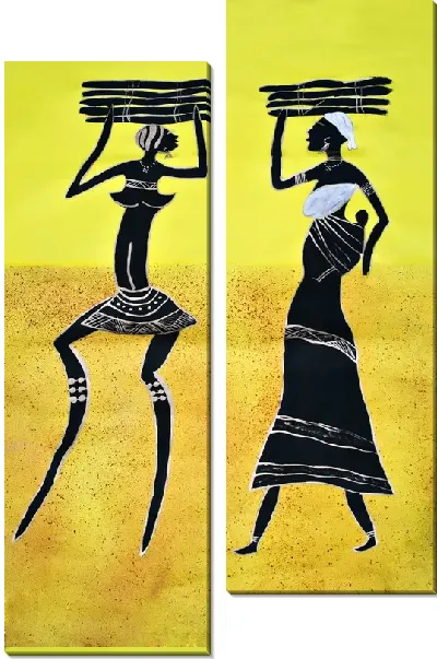 Модульная картина Африканские женщины (African women)