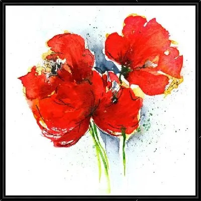 Картина Маки (Poppies) №32