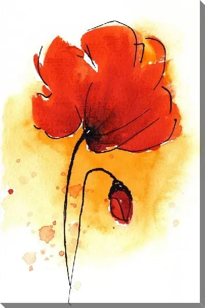 Картина маслом Мак (Poppies)