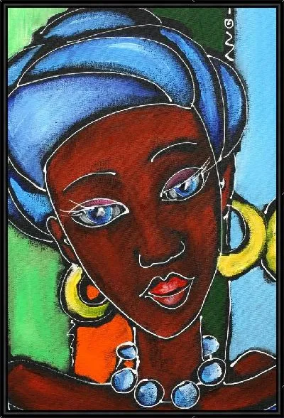 Картина Африканка (African)