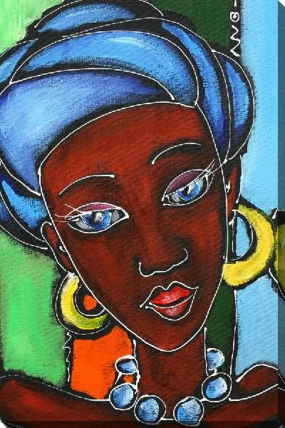 Постер Африканка (African)