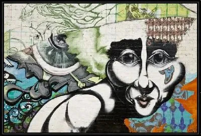 Картина Композиция с человеком (Composition with man)