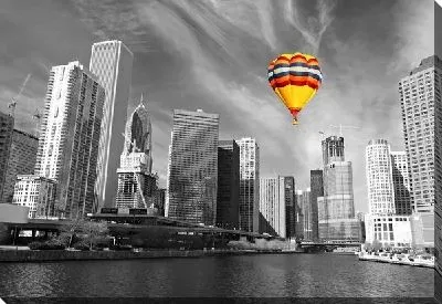 Постер Воздушный шар над Нью-Йорком (Balloon over New York) №2