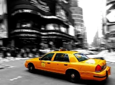 Плакат Такси в Нью-Йорке (Taxi in New York) №2