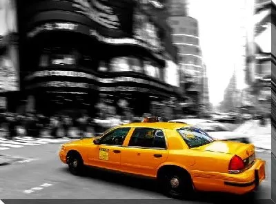 Постер Такси в Нью-Йорке (Taxi in New York) №2