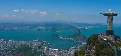 Плакат Статуя в Бразилии (Statue in Brazil)