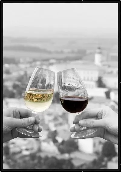 Картина Бокалы с вином (Glasses of wine)