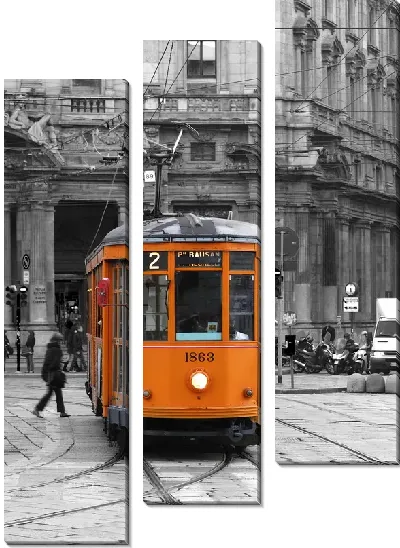 Модульная картина Троллейбус (Trolleybus)