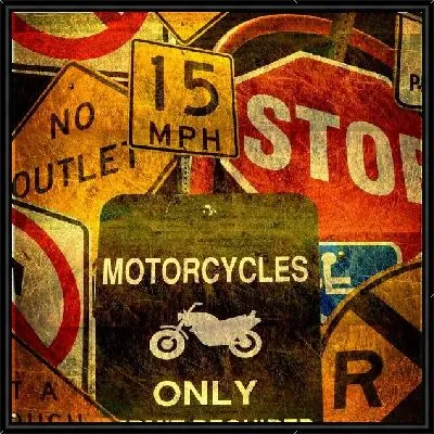 Картина Дорожные знаки (Road signs)