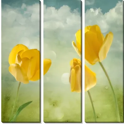 Модульная картина Тюльпаны (Tulips) №13