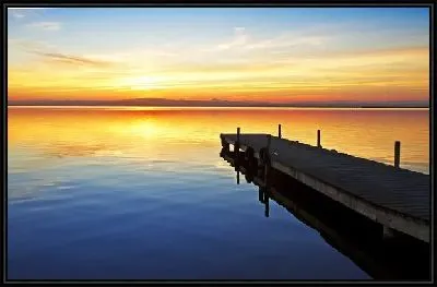 Картина Причал для лодок (Pier for boats)