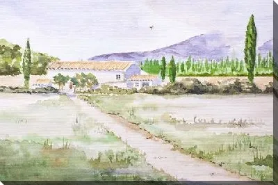 Картина маслом Тропинка (Footpath) №4