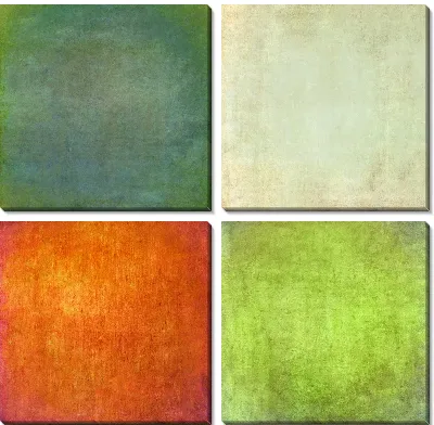 Модульная картина Композиция из квадратов (The composition of the squares) №3