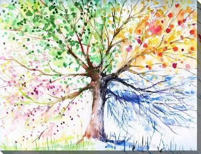 Картина маслом Дерево (Tree) №25