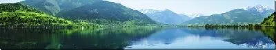 Постер Озеро у гор (Lake in the mountains)