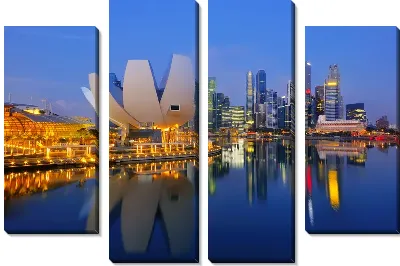 Модульная картина Сингапур (Singapore) №2