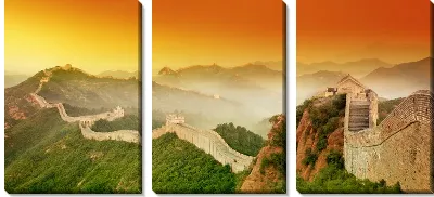 Модульная картина Великая китайская стена (Great Wall of China) №5