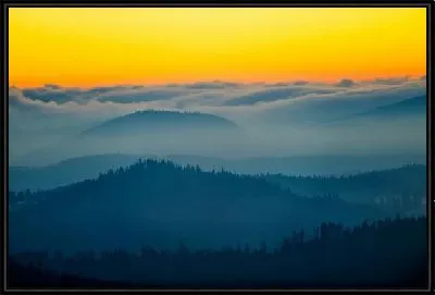 Картина Туман над горами (Mist over the mountains)