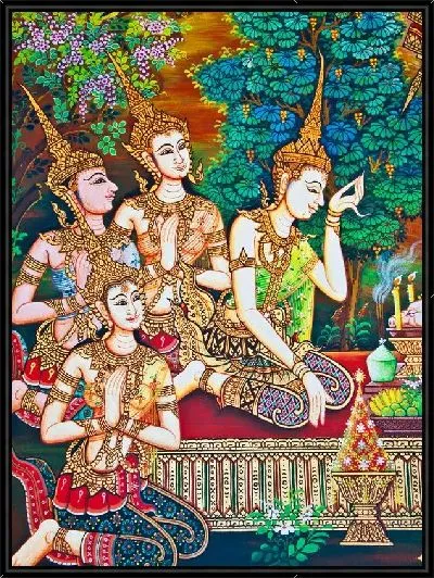 Картина Буддизм (Buddhism) №2