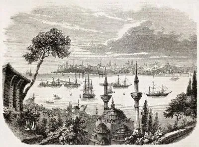 Плакат Вид на порт (Waterfront)