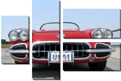 Модульная картина Ретро авто (Retro car) №8