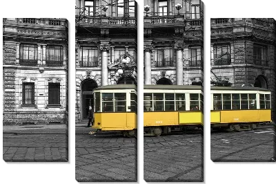 Модульная картина Трамвай (Streetcar)