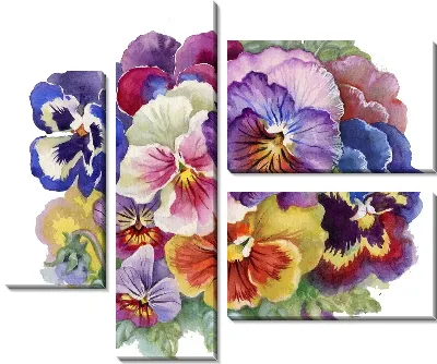 Модульная картина Цветок (Flower) №28