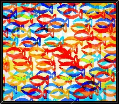 Картина Рыбы (Fishes) №5