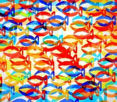 Плакат Рыбы (Fishes) №5