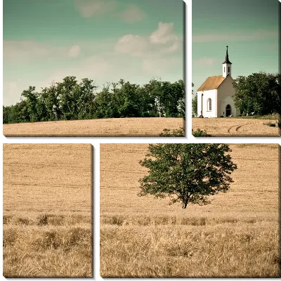 Модульная картина Церковь (Church) №12