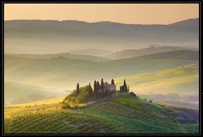 Картина Пейзаж с холмами (Landscape with hills)